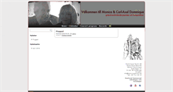 Desktop Screenshot of dominiquemusik.se