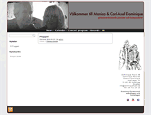 Tablet Screenshot of dominiquemusik.se